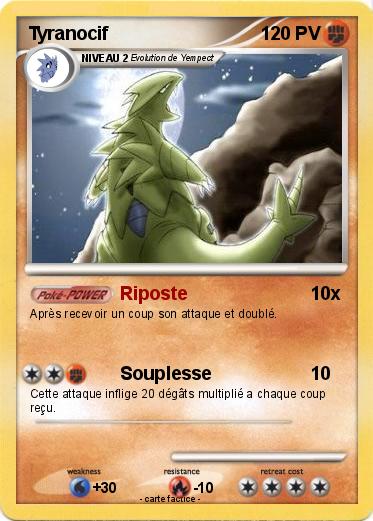 Pokemon Tyranocif