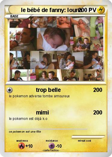 Pokemon le bébé de fanny: louna