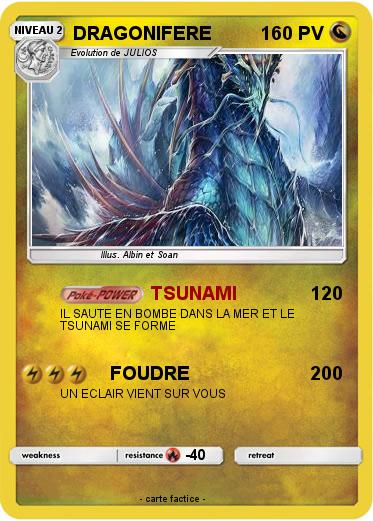 Pokemon DRAGONIFERE