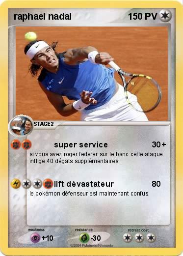 Pokemon raphael nadal