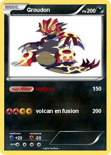 Pokemon Groudon