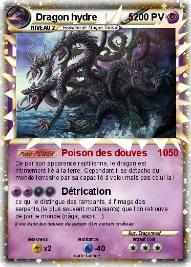 Pokemon Dragon hydre            5