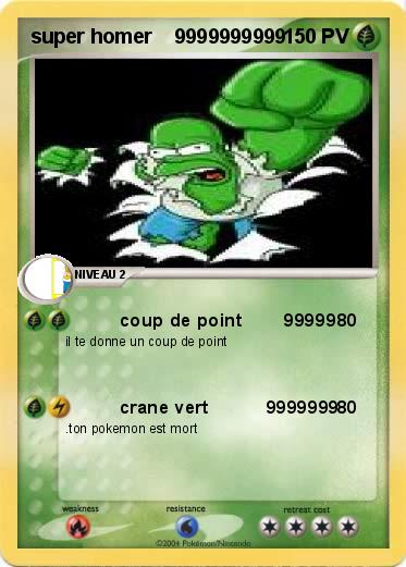 Pokemon super homer    9999999999