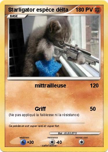 Pokemon Starligator espèce délta