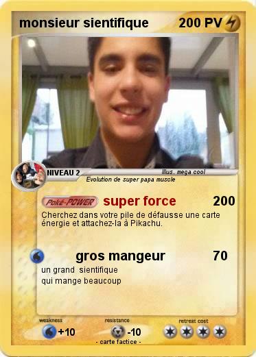 Pokemon monsieur sientifique