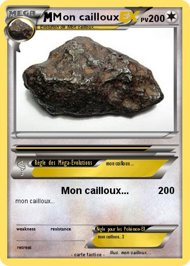 Pokemon Mon cailloux
