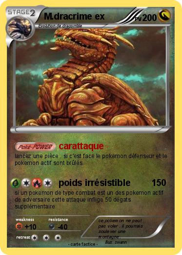 Pokemon M.dracrime ex