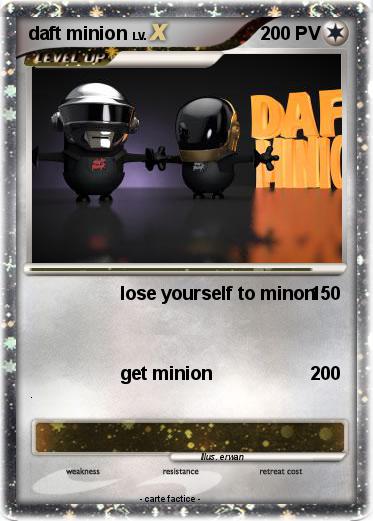 Pokemon daft minion