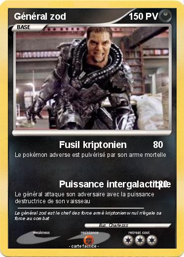 Pokemon Général zod