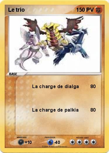 Pokemon Le trio 