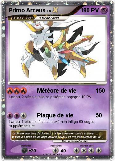 Pokemon Primo Arceus