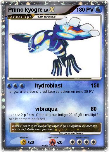 Pokemon Primo kyogre
