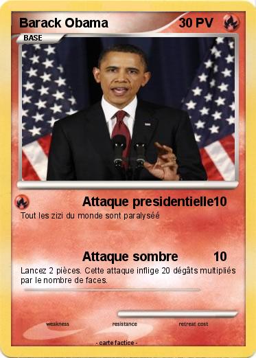 Pokemon Barack Obama