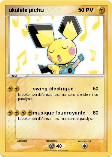 Pokemon ukulele pichu