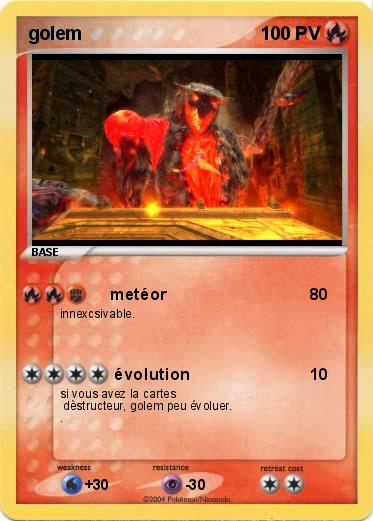 Pokemon golem