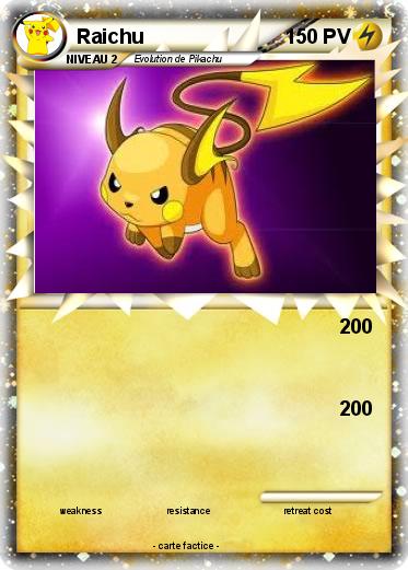 Pokemon Raichu