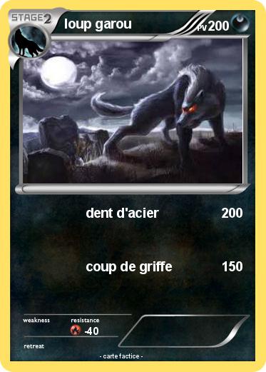 Pokemon loup garou