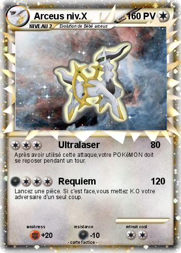 Pokemon Arceus niv.X