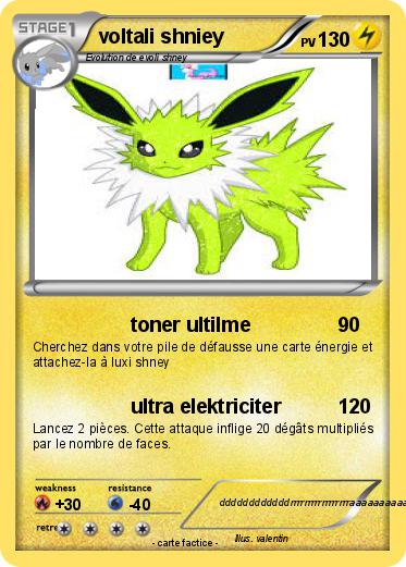 Pokemon voltali shniey