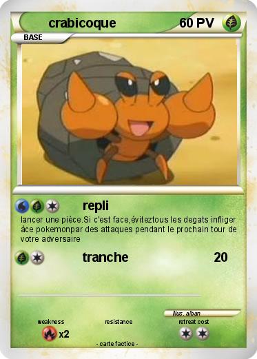 Pokemon crabicoque