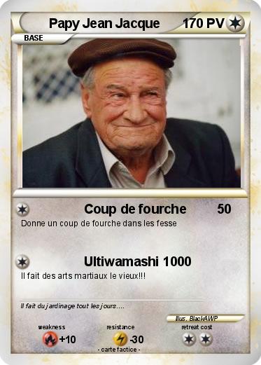 Pokemon Papy Jean Jacque