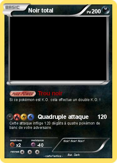 Pokemon Noir total