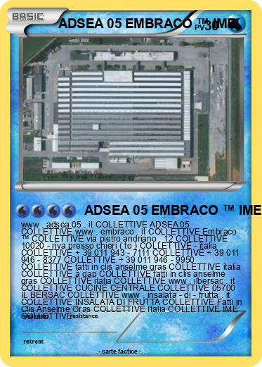 Pokemon ADSEA 05 EMBRACO ™ IME