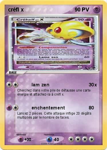 Pokemon créfl x