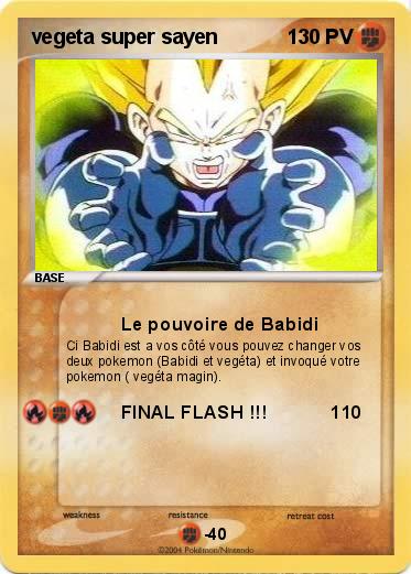 Pokemon vegeta super sayen