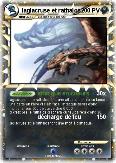 Pokemon lagiacruse et rathalos