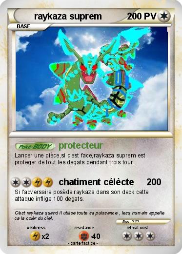 Pokemon raykaza suprem