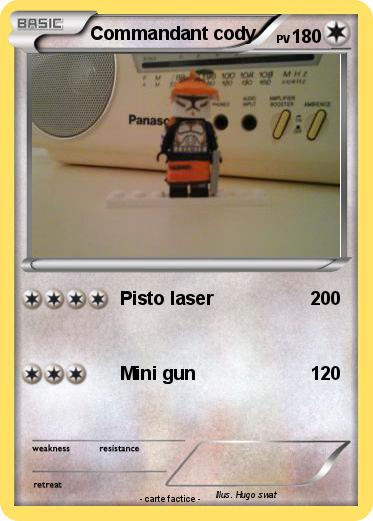 Pokemon Commandant cody