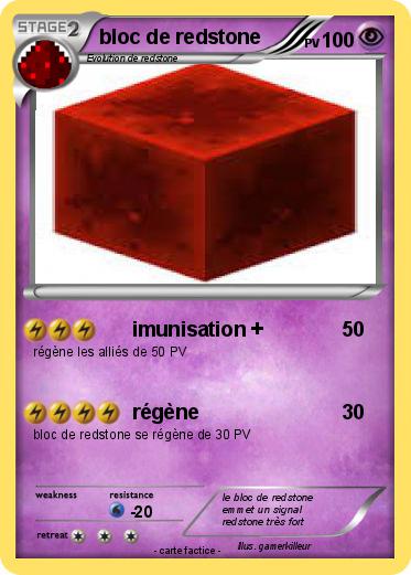 Pokemon bloc de redstone