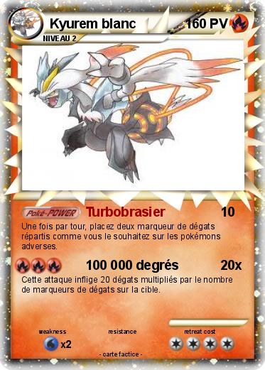 Pokemon Kyurem blanc