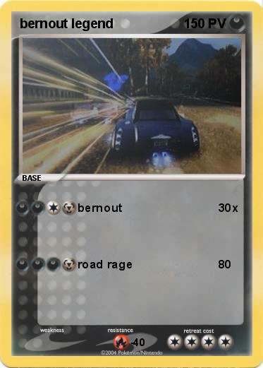 Pokemon bernout legend