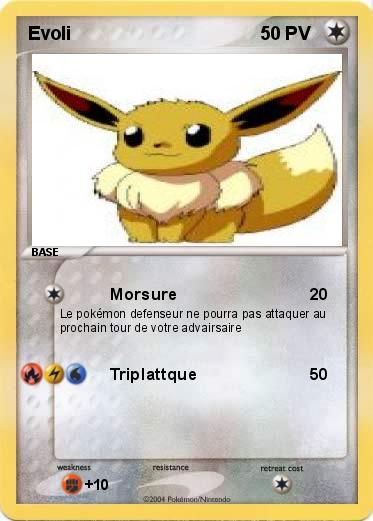 Pokemon Evoli