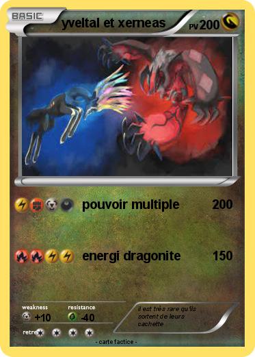 Pokemon yveltal et xerneas