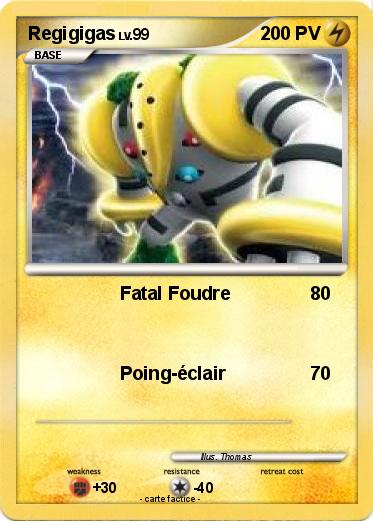 Pokemon Regigigas