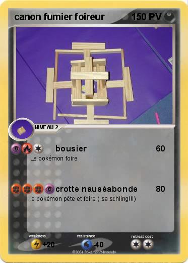 Pokemon canon fumier foireur