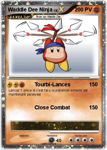 Pokemon Waddle Dee Ninja