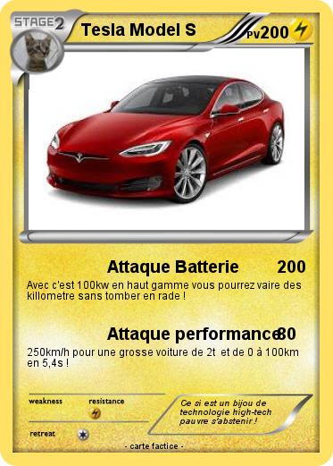 Pokemon Tesla Model S