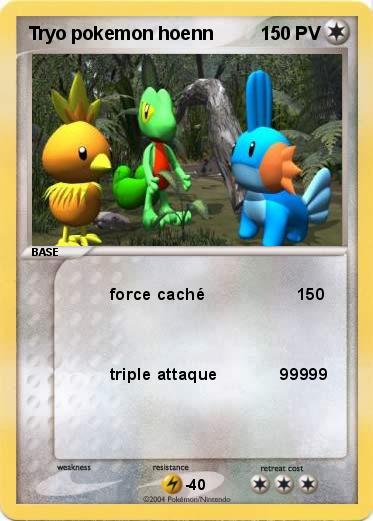 Pokemon Tryo pokemon hoenn