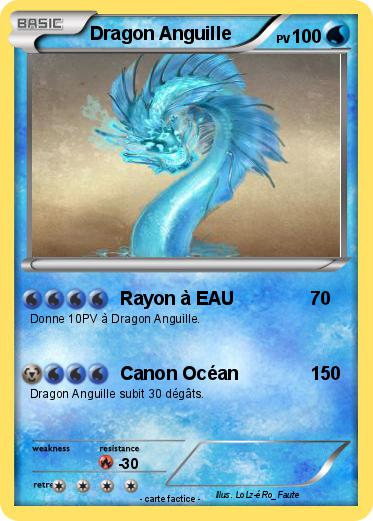 Pokemon Dragon Anguille