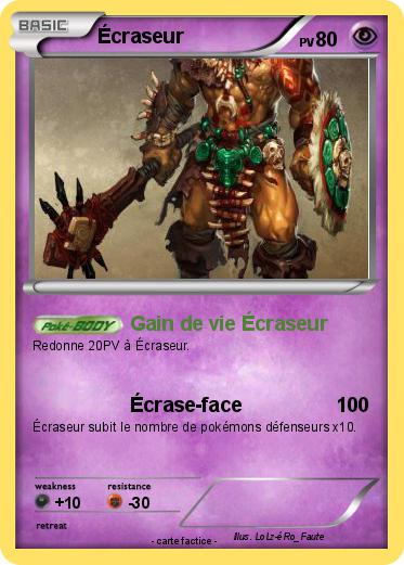 Pokemon Écraseur