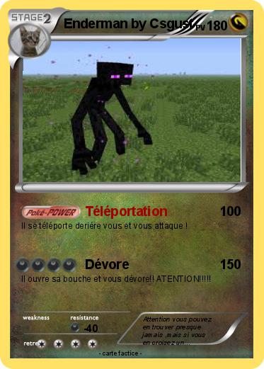 Pokemon Enderman by Csgust