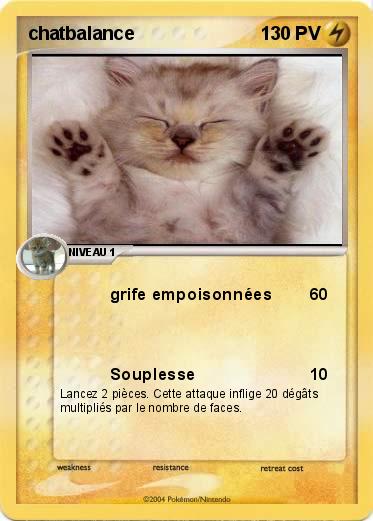 Pokemon chatbalance