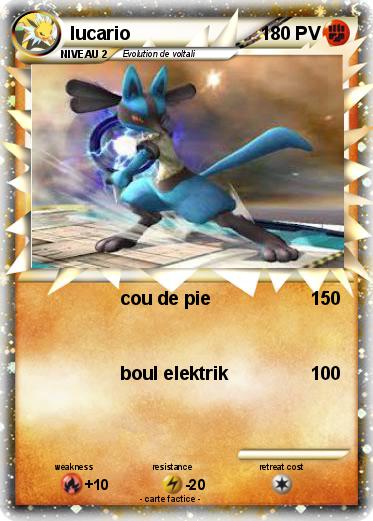 Pokemon lucario