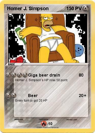 Pokemon Homer J. Simpson