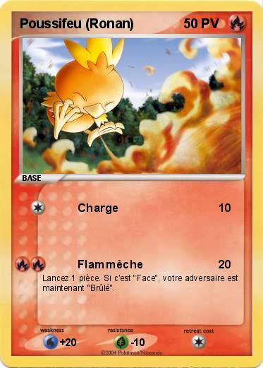 Pokemon Poussifeu (Ronan)