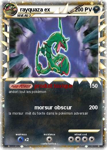 Pokemon rayquaza ex